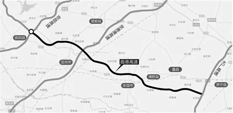 肅寧曲港高速最新進展報告